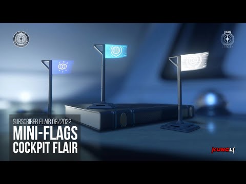 Cockpit Mini Flags