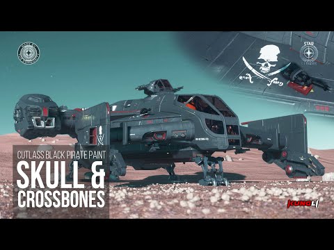 Cutlass - Skull and Crossbones Paint