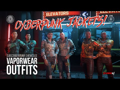 Vaporwear Enforcer Outfits