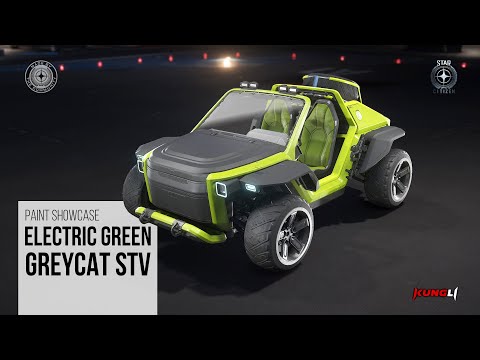 STV - Electric Green Paint