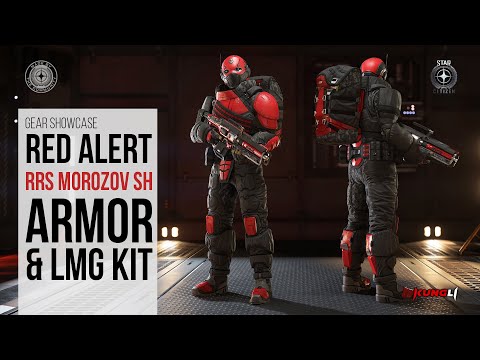 RRS Morozov-SH Red Alert Armor & LMG Kit - Star Citizen – The Impound