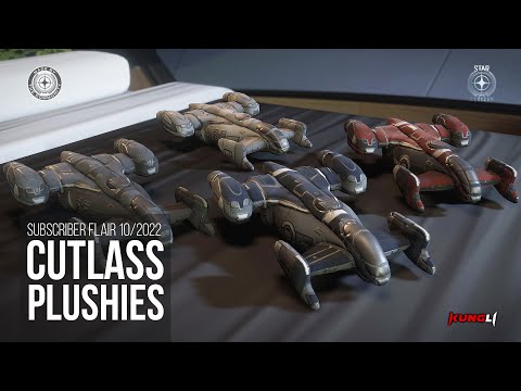 Cutlass Blue Plushie