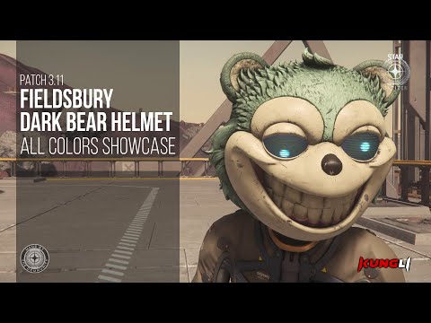 Fieldsbury Dark Bear Helmets