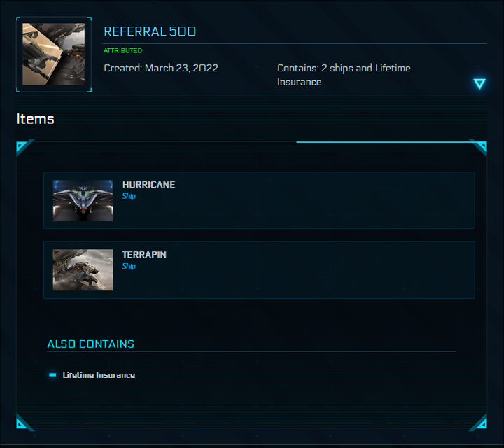 IDRIS M / Javelin / MMHC / 2600+ Referrals Star Citizen Account