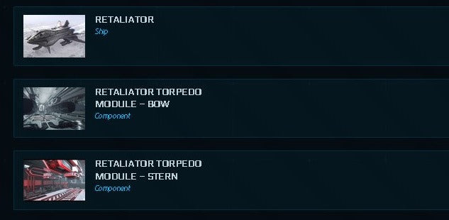 Retaliator + 2 Torpedo Modules (former Bomber) - Standalone Ship