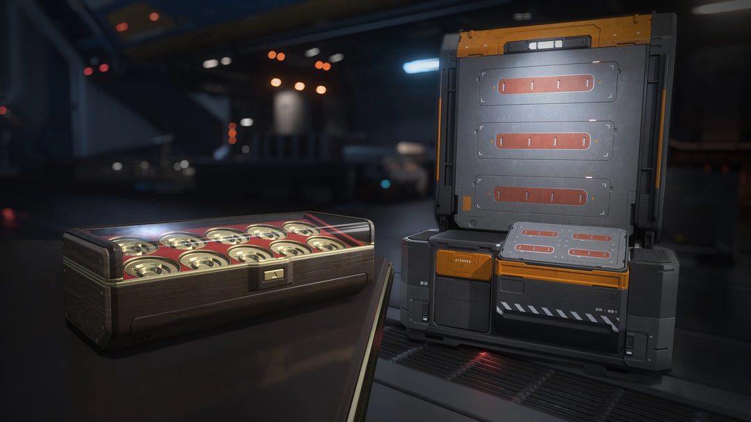 Star Citizen Coin and Weapon Display Set | The Impound