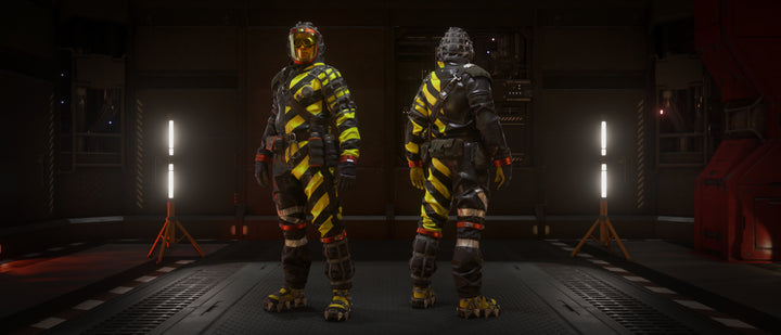 Buy TruBarrier Hazard Suit and Mask - Warning for Star Citizen