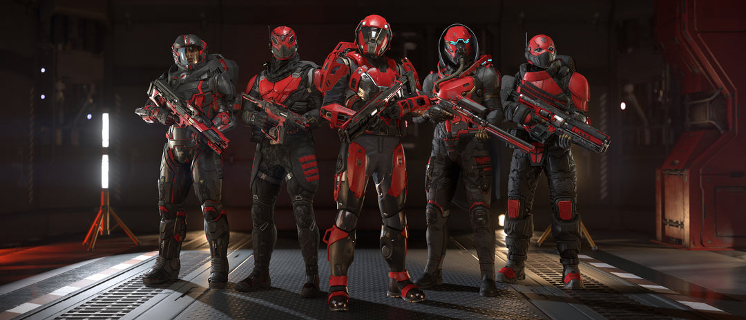 Buy "Red Alert" Weapons & Armor Collection for Star Citizen