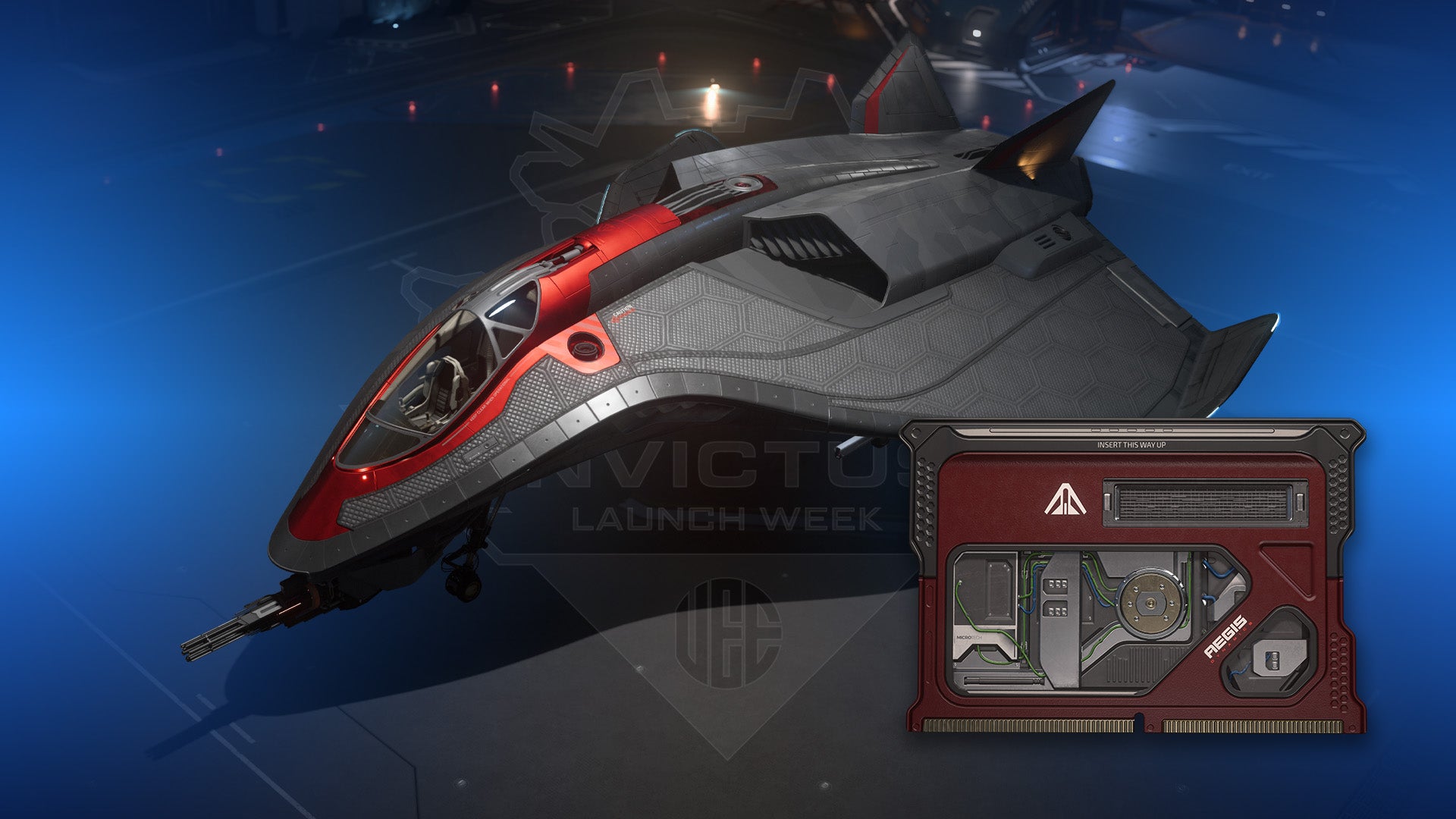 Star Citizen – HAMMERHEAD Kit Flight Blades – NIGHTBREAK PAINT – Limited PC