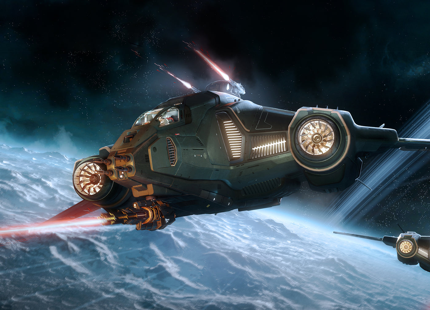Vanguard Harbinger - Original Concept LTI - Star Citizen - The Impound