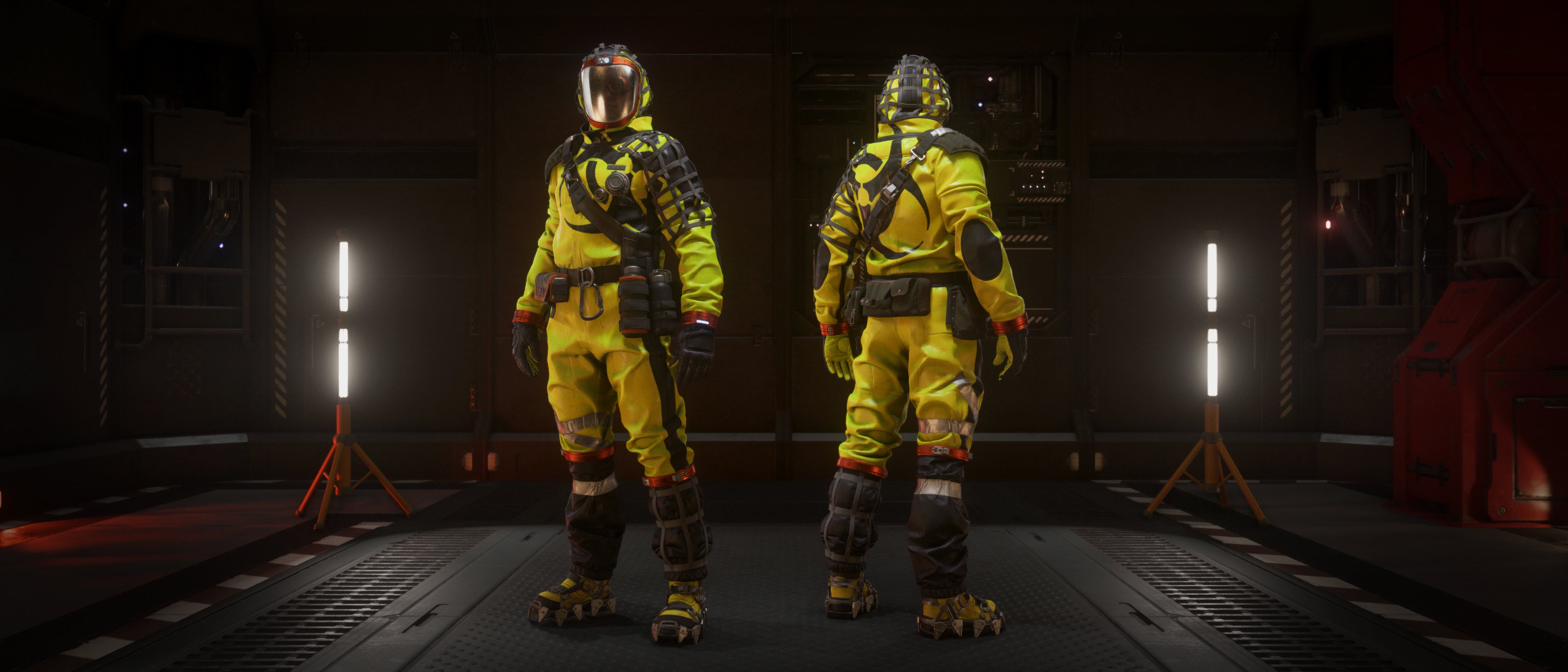 B-GUNZ BGZ CRAFT ドライスーツ Gantz 冈八郎 Hard Suit Unpainted Blank Kit Model GK Resin Figure