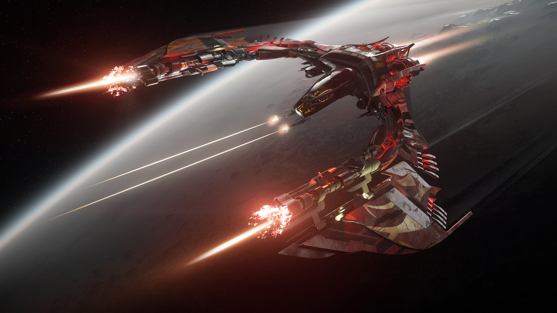Vanduul ship cinematic visual