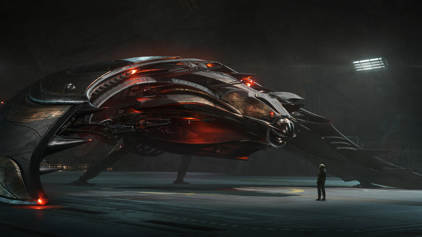 Stinger heavy fighter visual profile