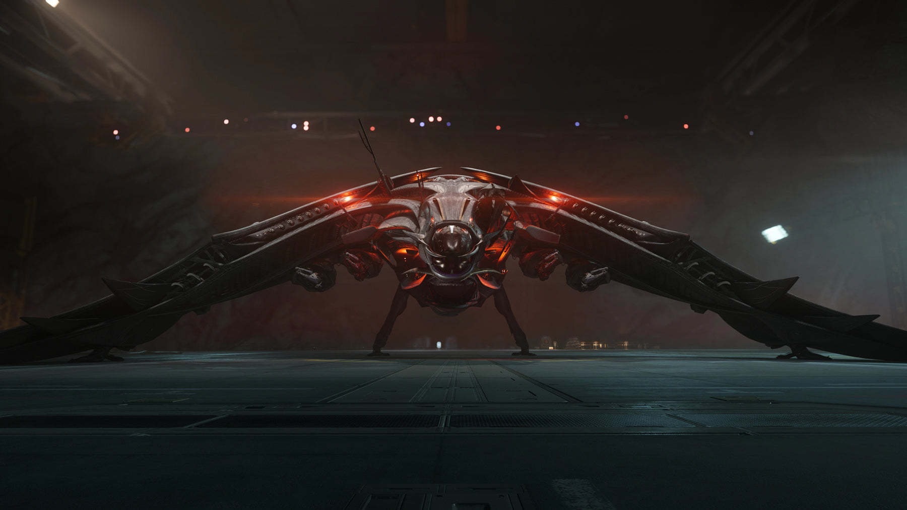 Vanduul ship cinematic visual