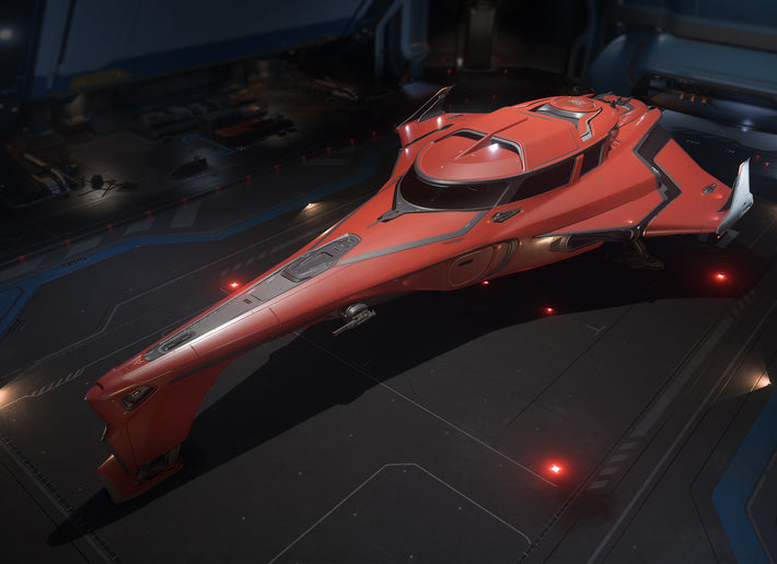 Skin/Peinture Limitée STAR CITIZEN - 600i Auspicious Red Dragon 2954 - Code Pour PC