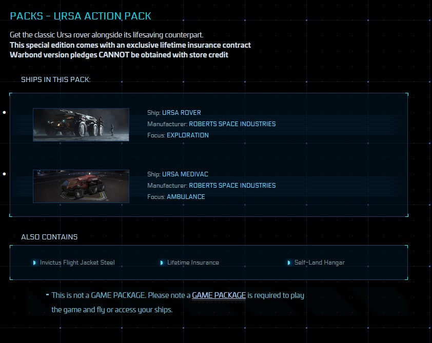 Ursa Action Pack (Base + Medivac) - Original Concept LTI