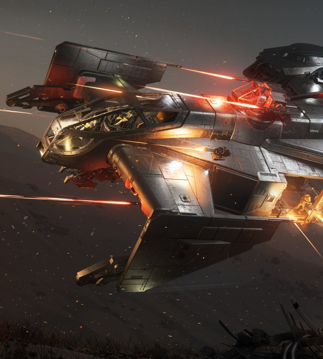 Découvrez l'Ironclad de DRAKE Interplanetary - Star Citizen Logbook Découvrez l'Ironclad de DRAKE Interplanetary - Star Citizen Logbook