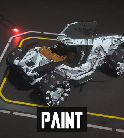 Ride like the winter winds with the Frostbite Camo paint scheme for your Tumbril Cyclone. This paint is compatible with all Cyclone variants.