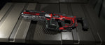 Klaus & Werner has created an iconic weapon with tried-and-true Demeco laser LMG. Used extensively in military engagements, this short-to-mid-range infantry favorite has been constructed with stability and accuracy at the forefront. The “Red Alert” edition mixes grey and a vibrant red for a bold and dynamic design.