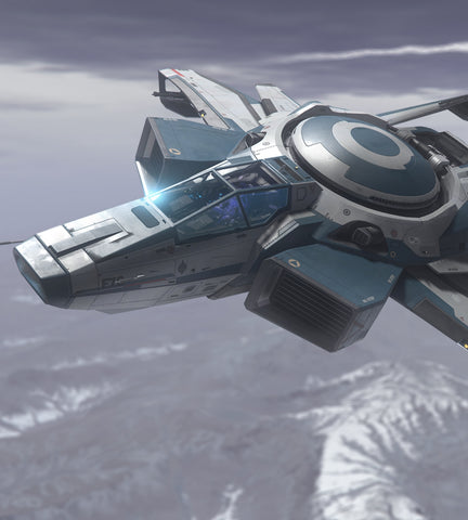 The Anvil F7C-R Hornet Tracker is the scanner variant of the F7C Hornet. It boasts an advanced radar suite making it ideal for deep-space explorers who require depth and accuracy in their scan packages. Local militia and larger merc units will also repurpose Trackers to act as mobile Command & Control ships for their squadrons.