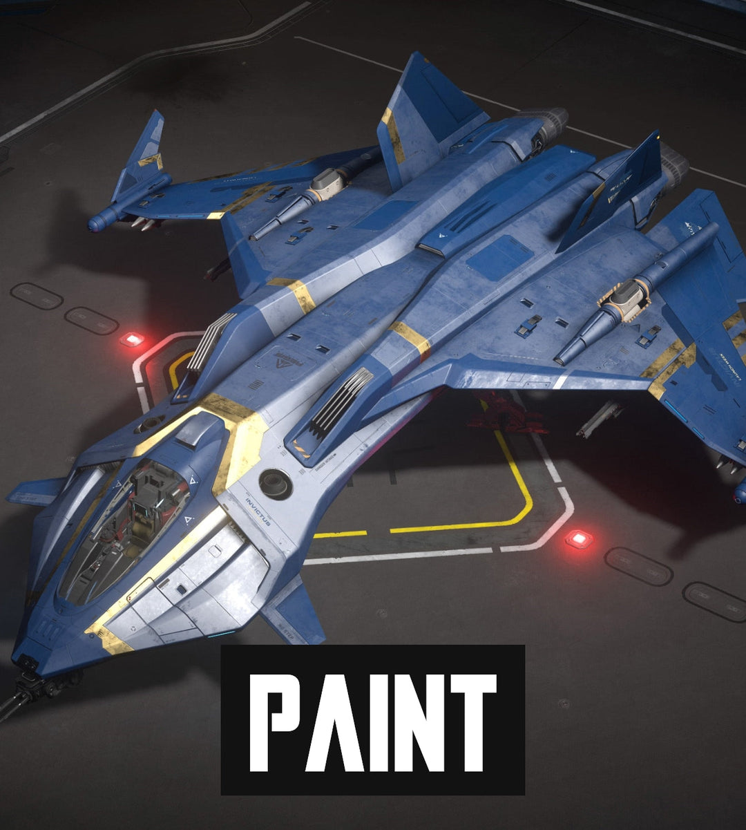 Gladius - Invictus Blue and Gold Paint