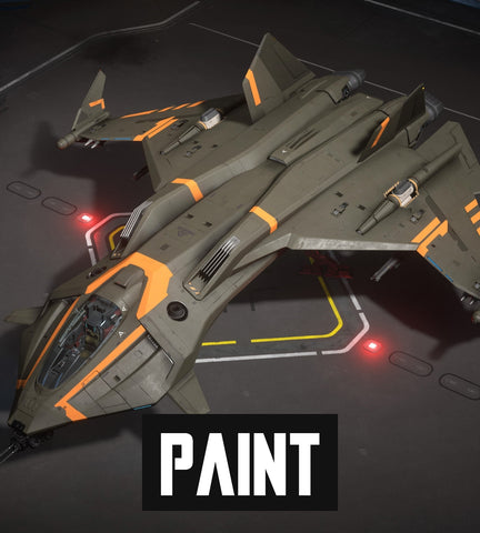 Customize your Aegis Gladius with the Timberline paint scheme that's olive green with orange accents.