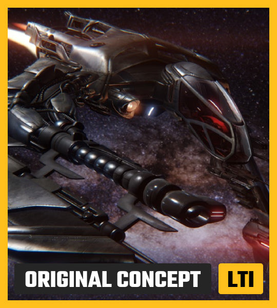 Buy ​Scythe Vanduul Fighter (Captured Version) - Original Concept LTI for Star Citizen - The Impound