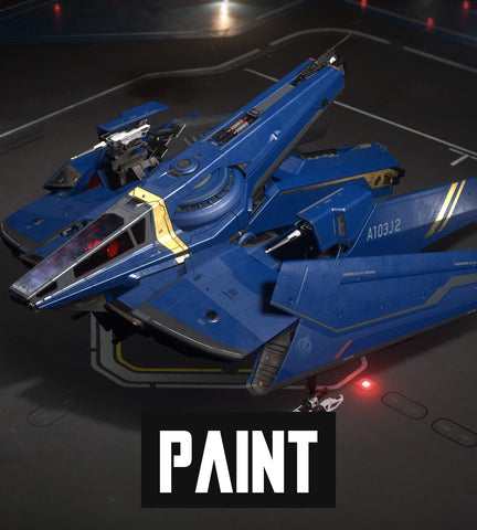 Hawk - Invictus Blue and Gold Paint