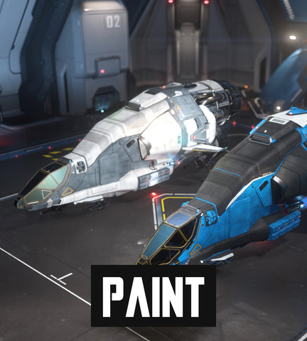 Commemorate your IAE experience with both the Polar and Stormbringer paint schemes for your Drake Herald.