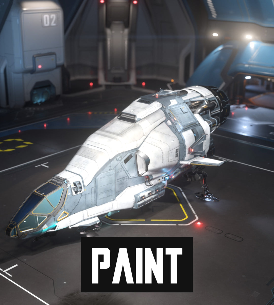 Soar like the winter winds with the Frostbite Camo paint scheme for your Drake Herald.