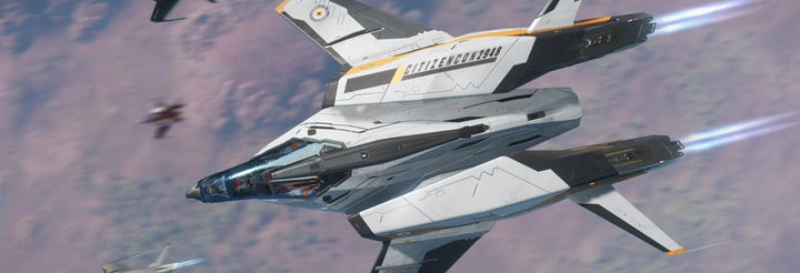 Make the ultimate statement and show the universe that you are a paragon of style and a bulwark of freedom. With this limited Vindicator Edition livery, the maverick designers at Consolidated Outland have pulled out all the stops, creating a trim package that commemorates CitizenCon 2948 and embodies the spirit of daring that defines both the original vision of Silas Koerner and the unyielding determination of the UEE.