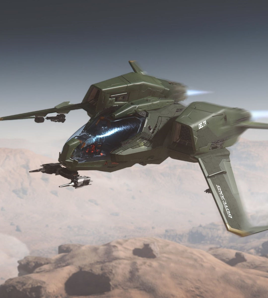 Buy cheap LTI Mustang Delta Fighter ship for the game Star Citizen