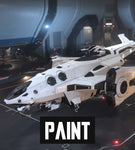 The striking white Seraphim paint scheme for the Redeemer helps make the ship both a beauty and a beast.