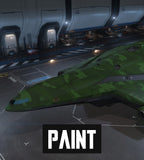 Collecting all commercially available paint options for Crusader class-defining Hercules starlifter chassis, your fleet will stand out with access to the classic Draco, Cerberus, Frostbite, and Timberline paint schemes, along with three all-new liveries - the woodsy Dryad, no-nonsense Sylvan, and lustrous Argent paint schemes. These paints are compatible with all Hercules variants.