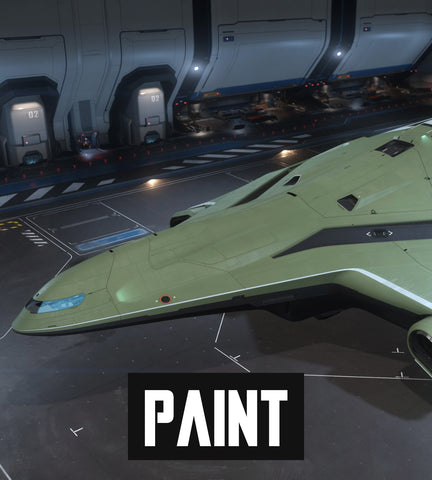 The Sylvan paint scheme for the Hercules Starlifter is a distinct, no-nonsense matte green with light grey accents. This paint is compatible with all Hercules variants.