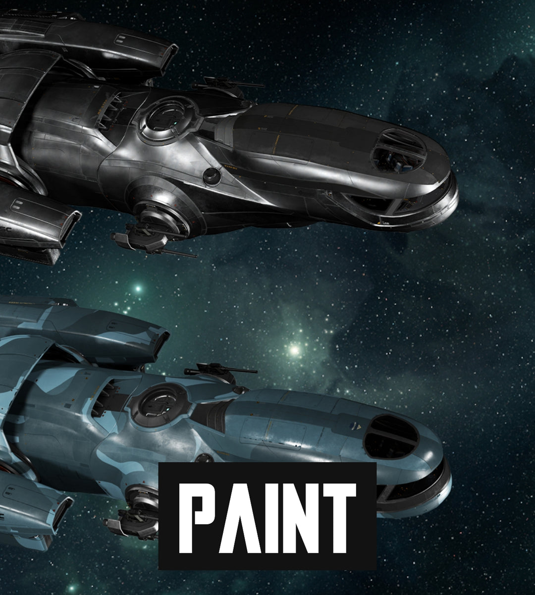 This pack includes both naval-themed paints for the MISC Freelancer: Black Storm Surge These paints are compatible with all MISC Freelancer variants.