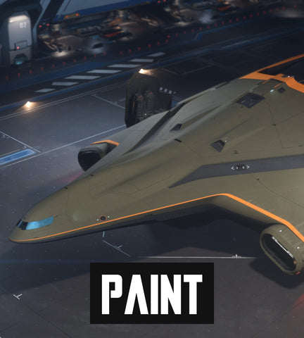 Customize your Hercules Starlifter with the Timberline paint scheme that's olive green with orange accents. This paint is compatible with all Hercules variants.