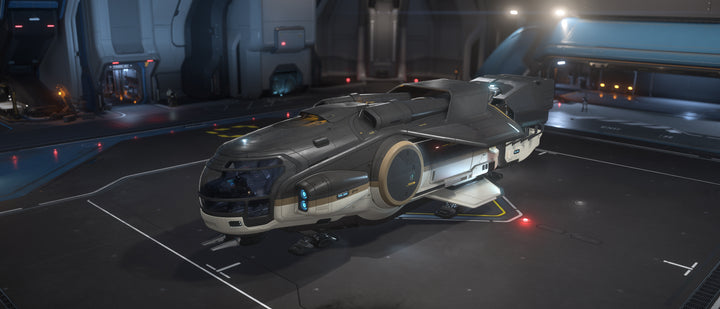 Even a hard-working spacecraft deserves to look its best. The Hull A Horizon paint scheme offers a stylish two-tone grey-and-white color scheme that’s ideal for turning heads at the spaceport.