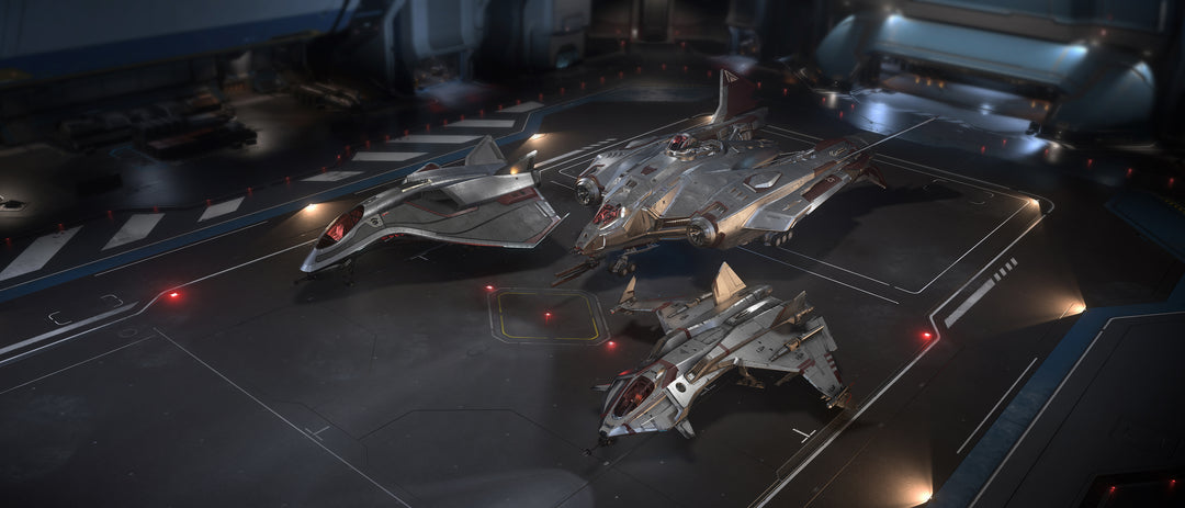 Take your crew on its next job or mission with flash and flare by outfitting your Gladius, Avenger, and Vanguard in the special edition Solar Winds paint.