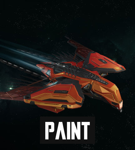 Stand out with this striking red paint scheme custom designed for the Esperia Talon and its Shrike variant