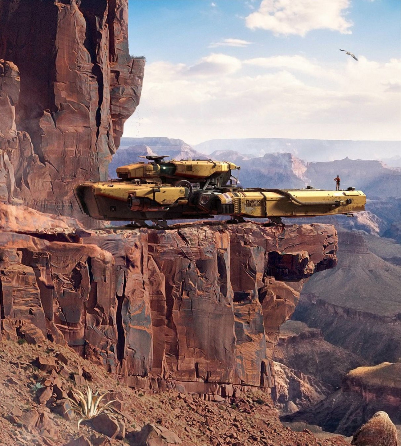 Star Citizen Drake Interplanetary Vulture Ship | The Impound