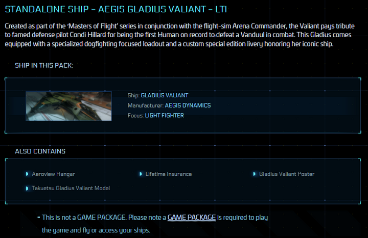 Aegis Gladius Valiant - Original Concept LTI