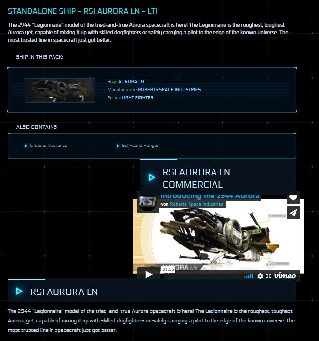 Aurora LN - Original Concept LTI