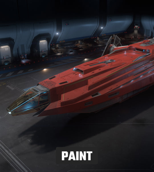 Carrack - Auspicious Red Rooster Paint - Star Citizen - The Impound