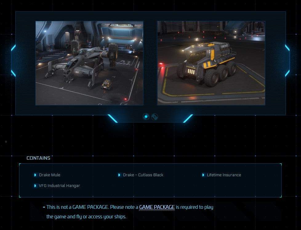 Don't compromise! Get the Original Concept version of Drake Interplanetary Mule & Cutlass Black Pack - LTI! We offer the best prices, best security and fastest deliveries! In case of any questions, our 24/7 customer support is here to help. Don't hesitate and upgrade your fleet today!