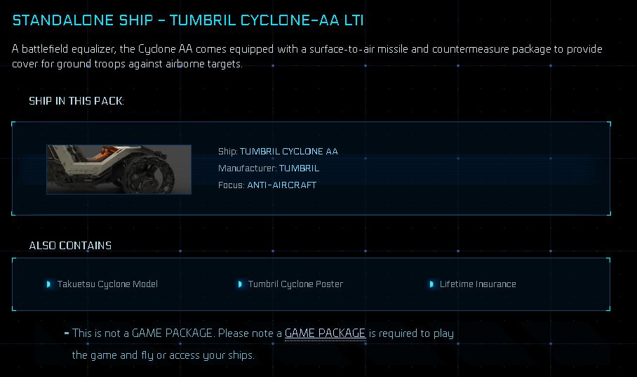 Cyclone AA - Original Concept LTI