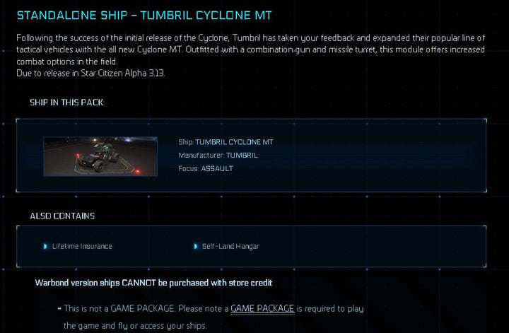 Cyclone MT - Original Concept LTI