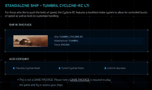 Cyclone RC - Original Concept LTI