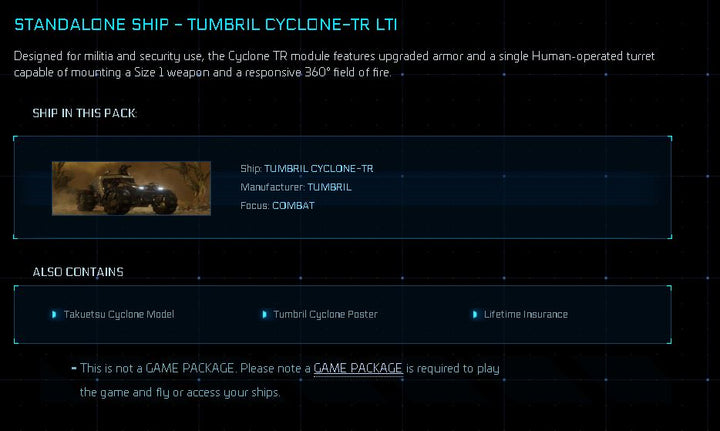 Cyclone TR - Original Concept LTI