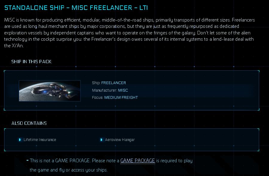 Freelancer - Original Concept LTI